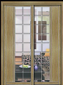 Custom Prehung Interior 60x80 Automatic swing Doors stile vittoriano porta kfc