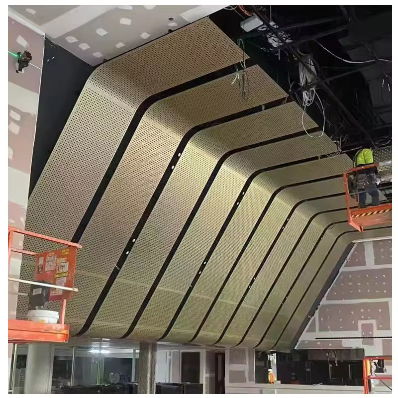 Parete vetrata in alluminio con rivestimento in polvere spessore di vetro 5 mm-12 mm colore vetro rivestito