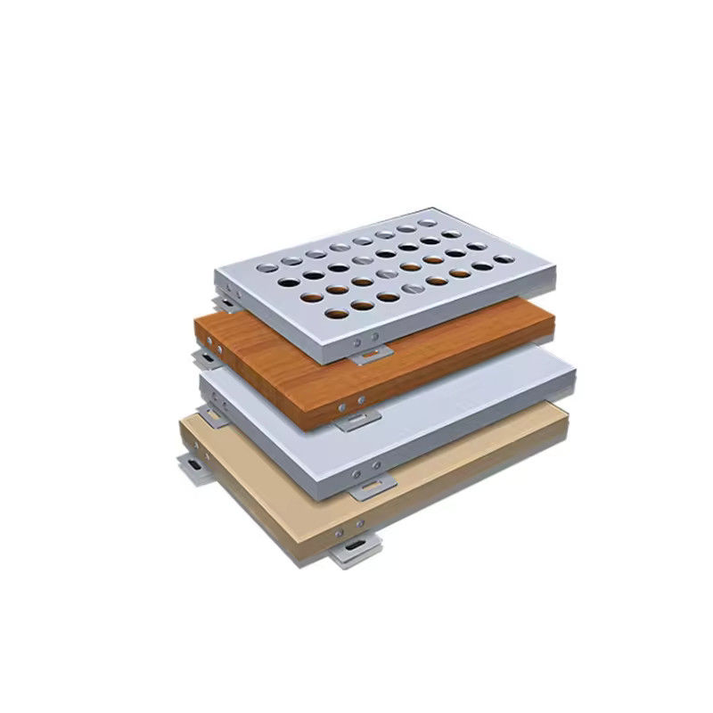 Esterno in rivestimento in alluminio bianco con isolamento termico K=2,0-3,0W/(m2·K)
