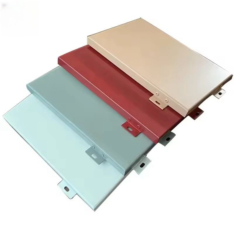 Sistema di pareti esterne anodizzate/in polvere di alta durata in vari colori