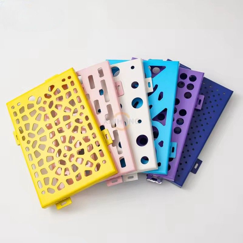 Sistema di pareti esterne anodizzate/in polvere di alta durata in vari colori