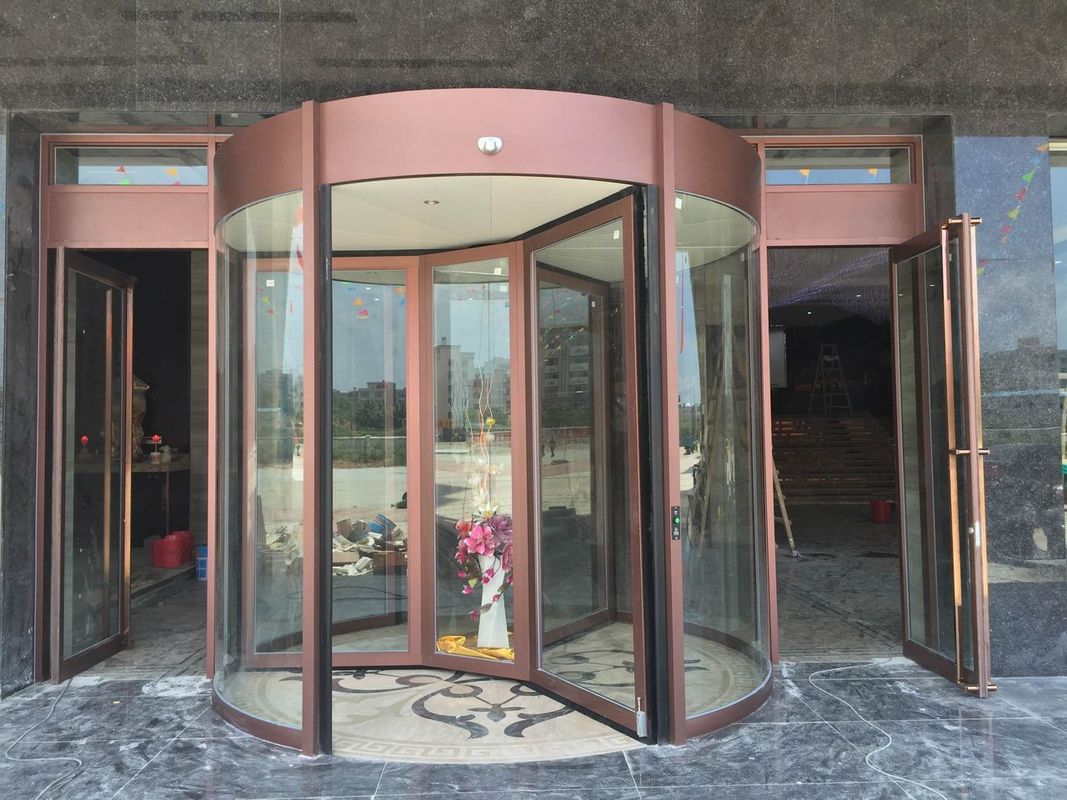 Porta girevole automatizzata di accesso pedonale con corrente nominale di 3,8A e funzione speciale