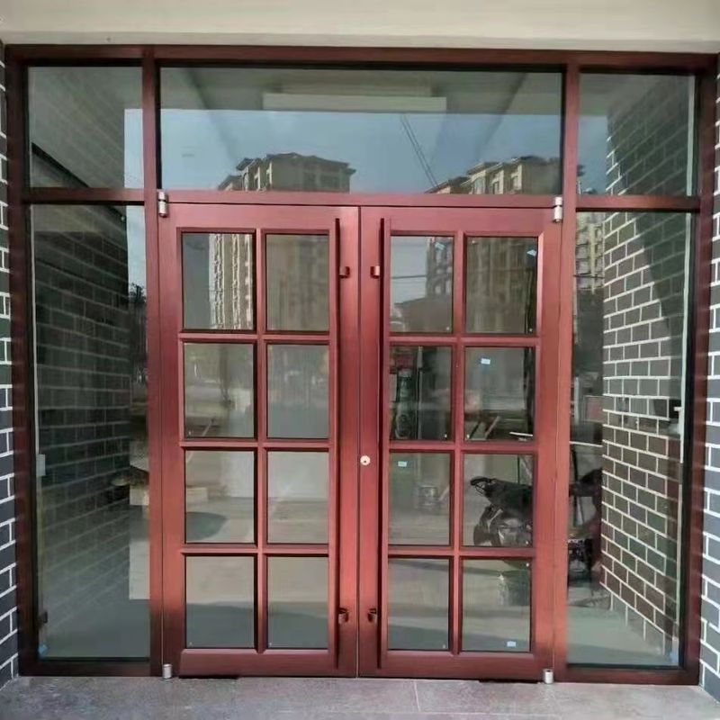 Porta a controllo remoto UPVC bianco 24 pollici porta a dondolo automatica porta KFC