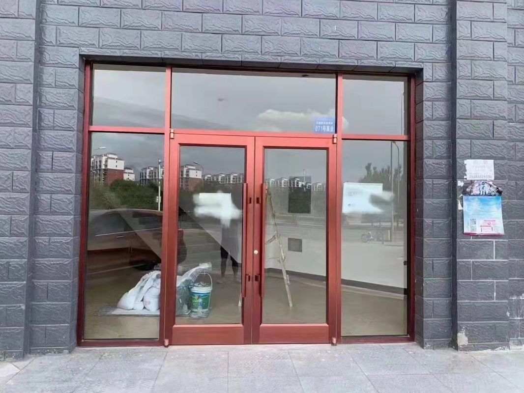 Porta a controllo remoto UPVC bianco 24 pollici porta a dondolo automatica porta KFC