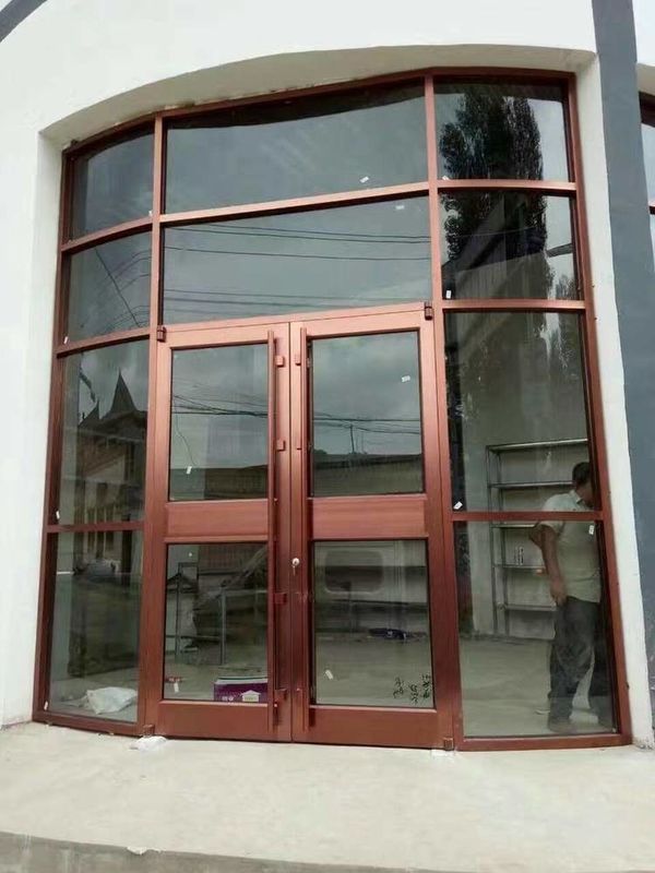 Kfc Door Design Spring Floor Shop Front Porta automatica Mercato Porte automatiche