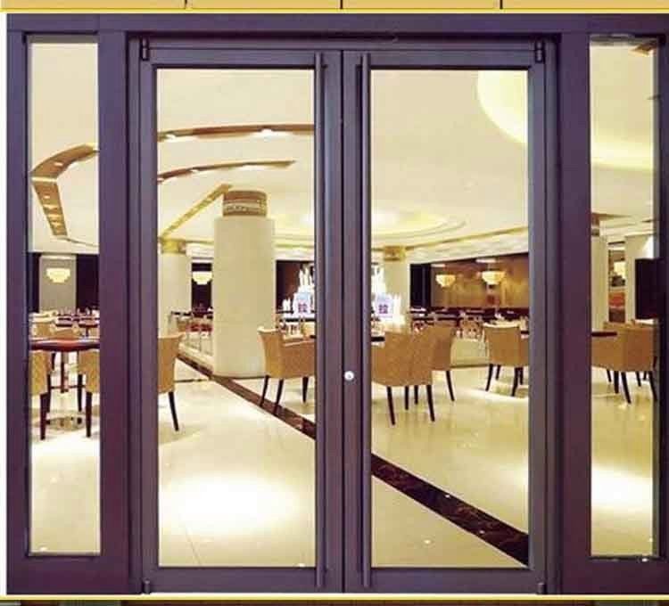 Prezzo all'ingrosso di fabbrica Cornice in alluminio Portone Kfc