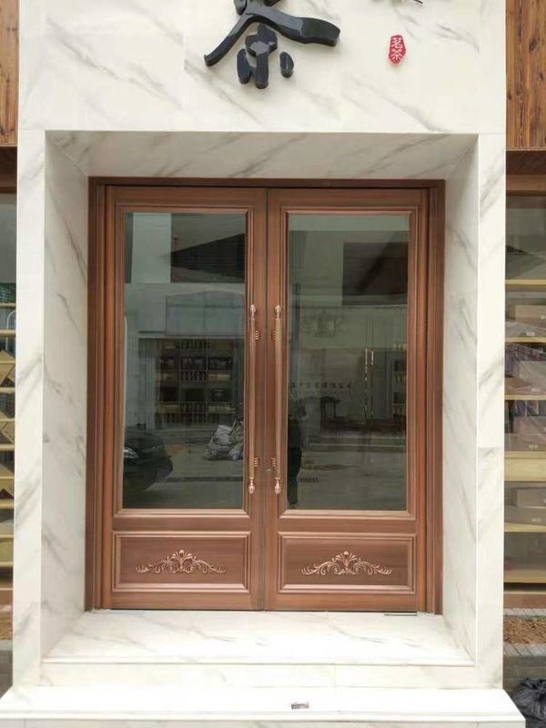Custom Prehung Interior 60x80 Automatic swing Doors stile vittoriano porta kfc