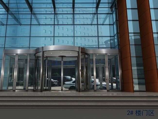 Trasforma il tuo ingresso con la nostra porta girevole automatica all'avanguardia