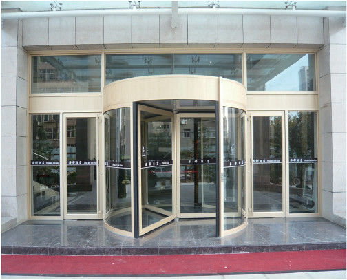 Nuovo design porta girevole in vetro per hotel aeroporto centro commerciale ospedale